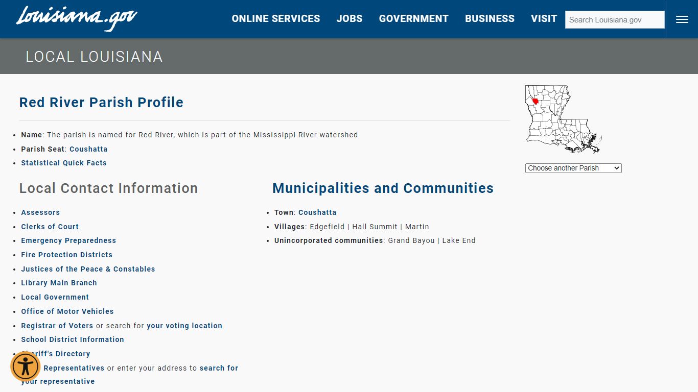 Red River Parish - The official website of Louisiana